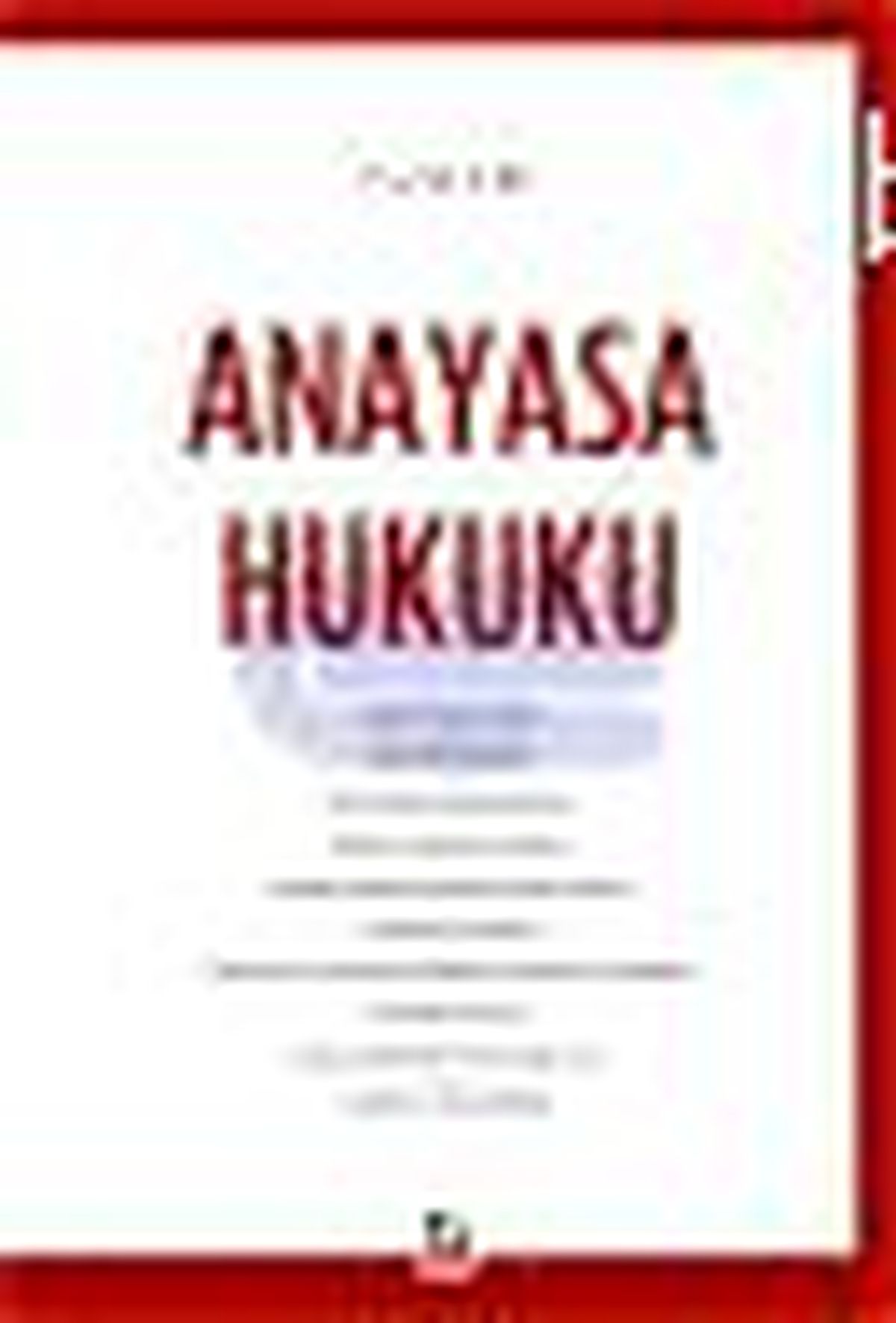 Anayasa Hukuku Kitabı