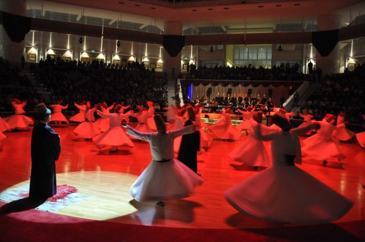 Askeri Ataşeler Konya da Sema Gösterisine Katıldı