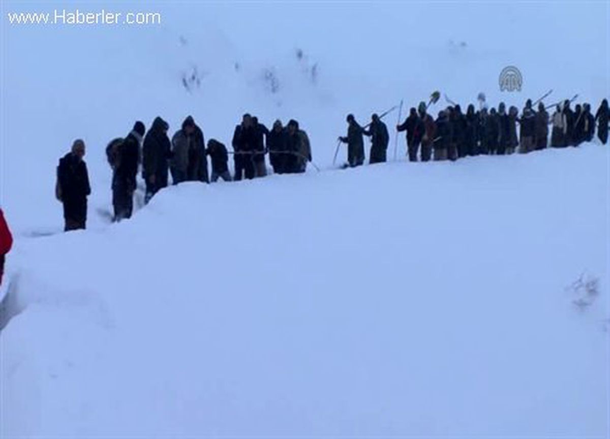 Çığ altında kalan 2 kişinin cesedine ulaşıldı -