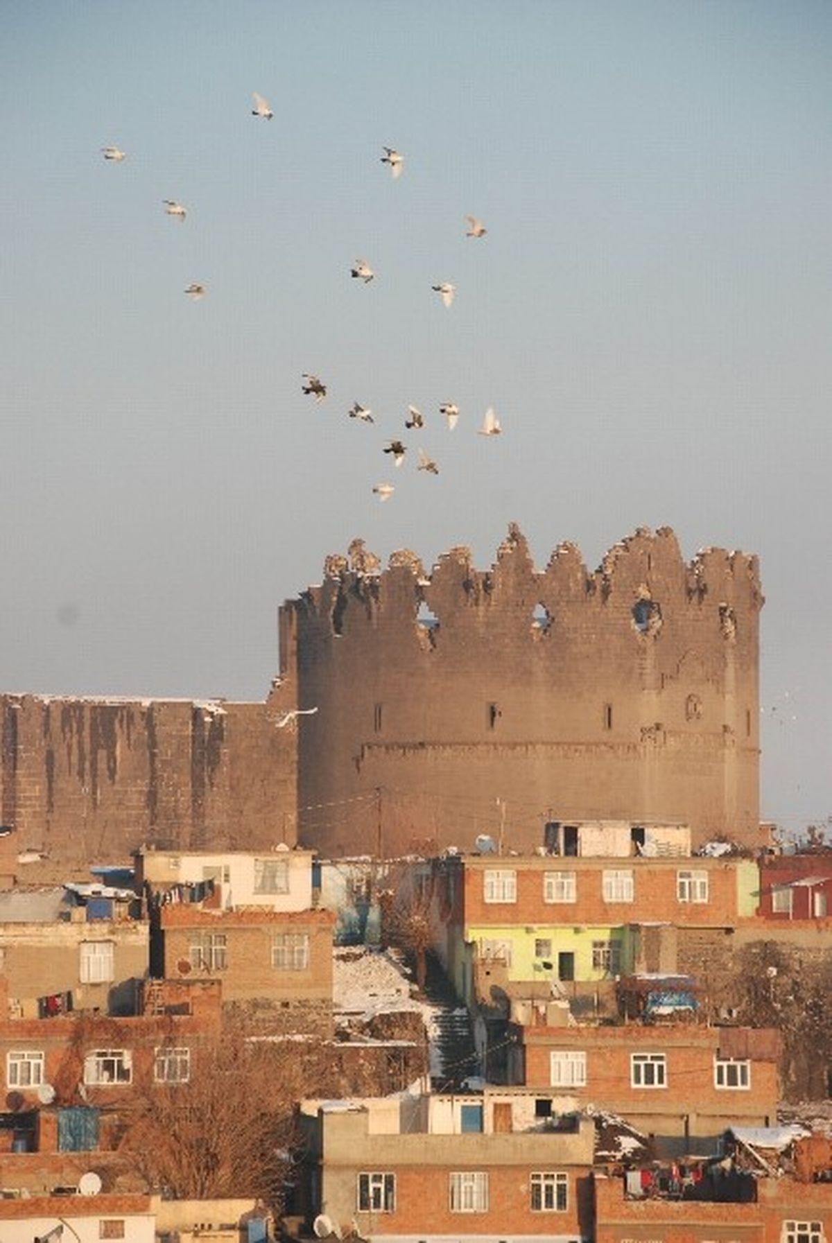 Diyarbakır\'dan Kar Manzaraları