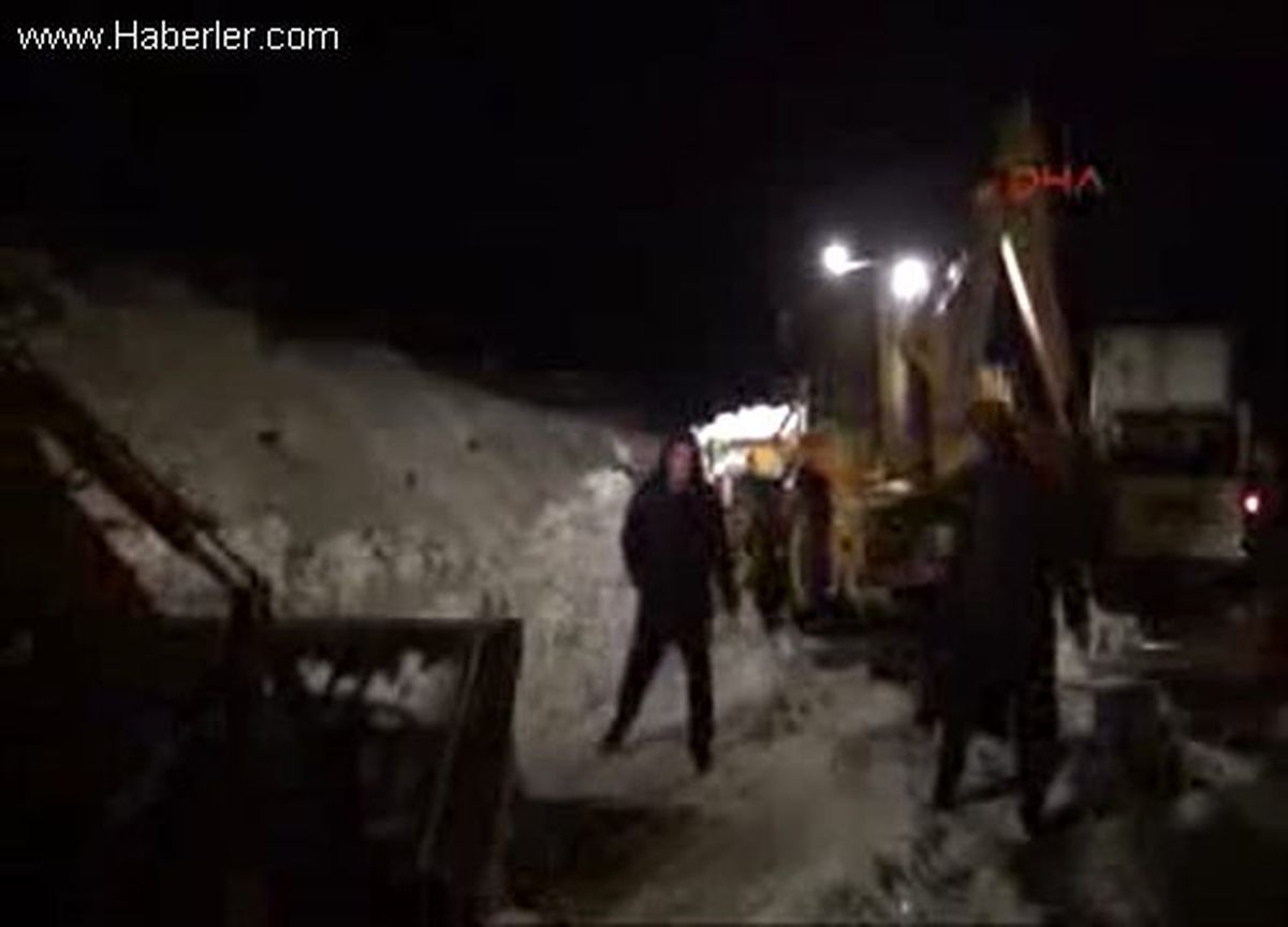 İdil Midyat Yolu 4 Gün Sonra Açıldı