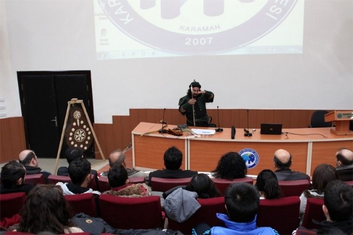 Kmü\'de Geleneksel Türk Okçuluğu Semineri Verildi