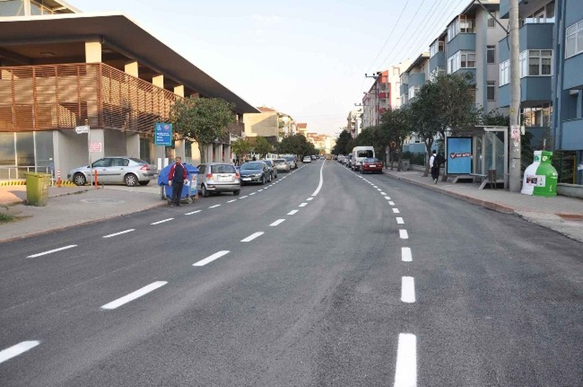 Körfez\'de Bir Cadde Daha Yenilendi