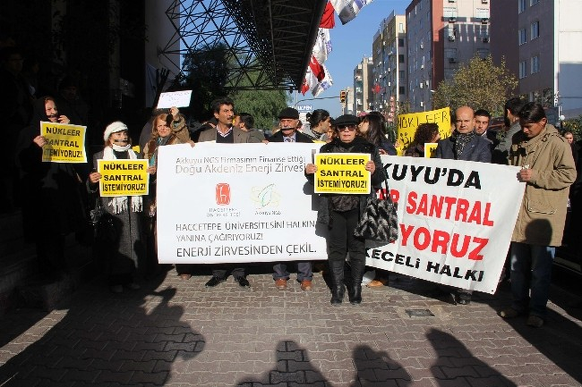 Nükleer Karşıtlarından Kongre Eylemi