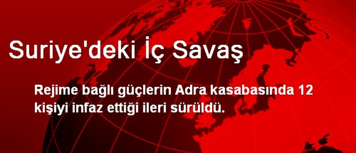 Suriye\'deki İç Savaş