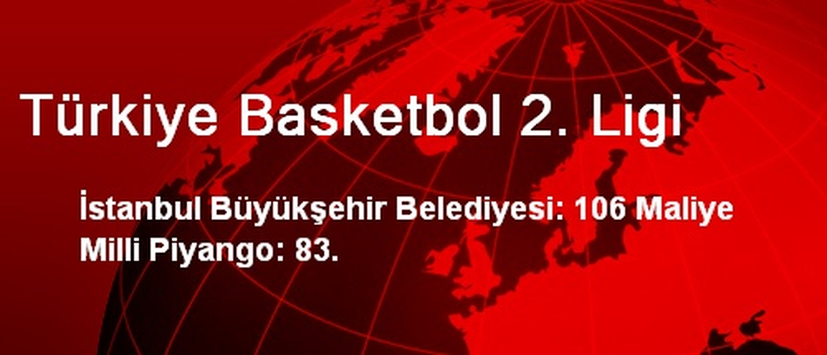 Türkiye Basketbol 2. Ligi