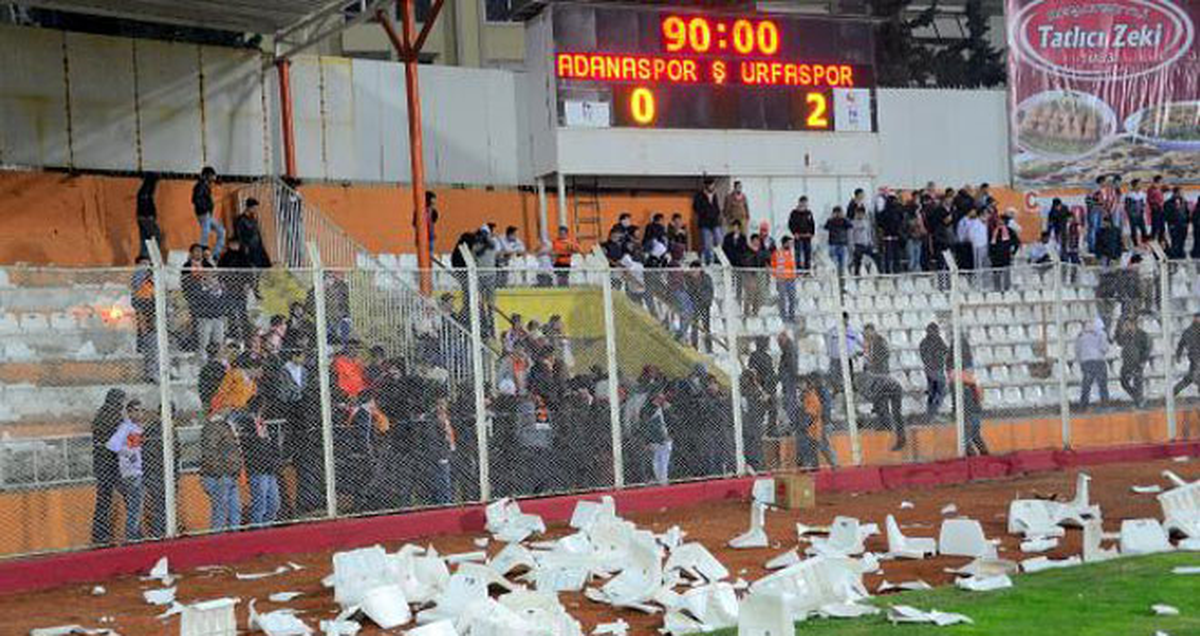 Adanaspor-Şanlıurfaspor Maçı Sonrası Olaylar Çıktı