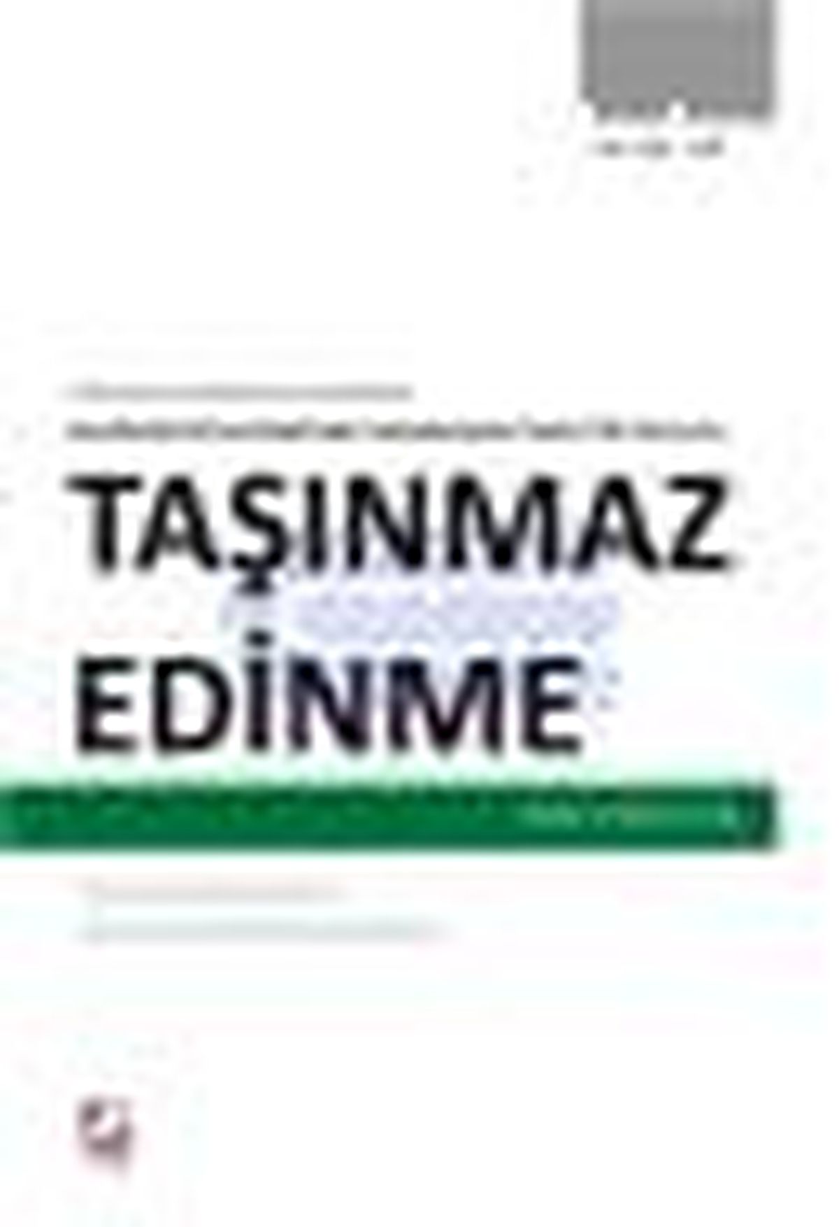 Taşınmaz Edinme Kitabı