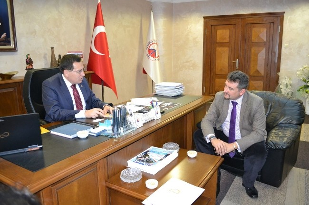 AB Türkiye Delegasyonu Birinci Müsteşarı Francoise Naucodie Trabzon Ziyareti