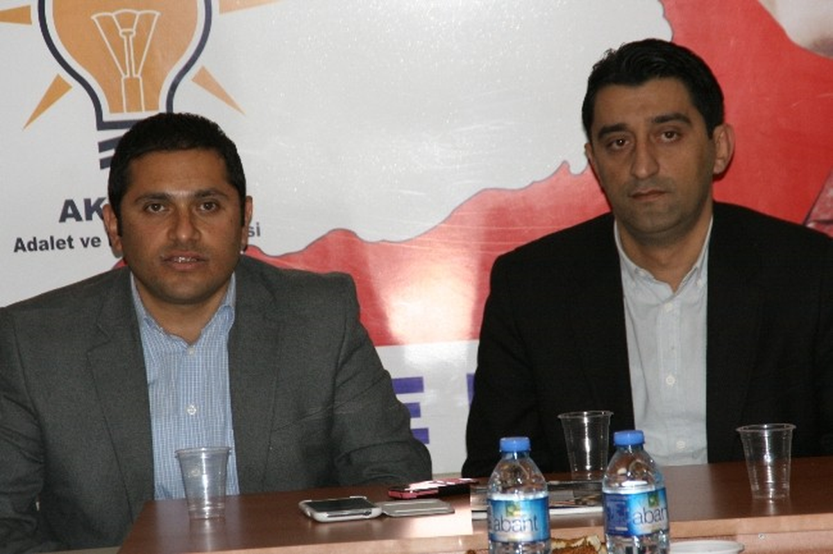 AK Parti İlçe Başkanı Kelebek\'e Merkez İlçe Başkanı Karaduman\'dan Ziyaret