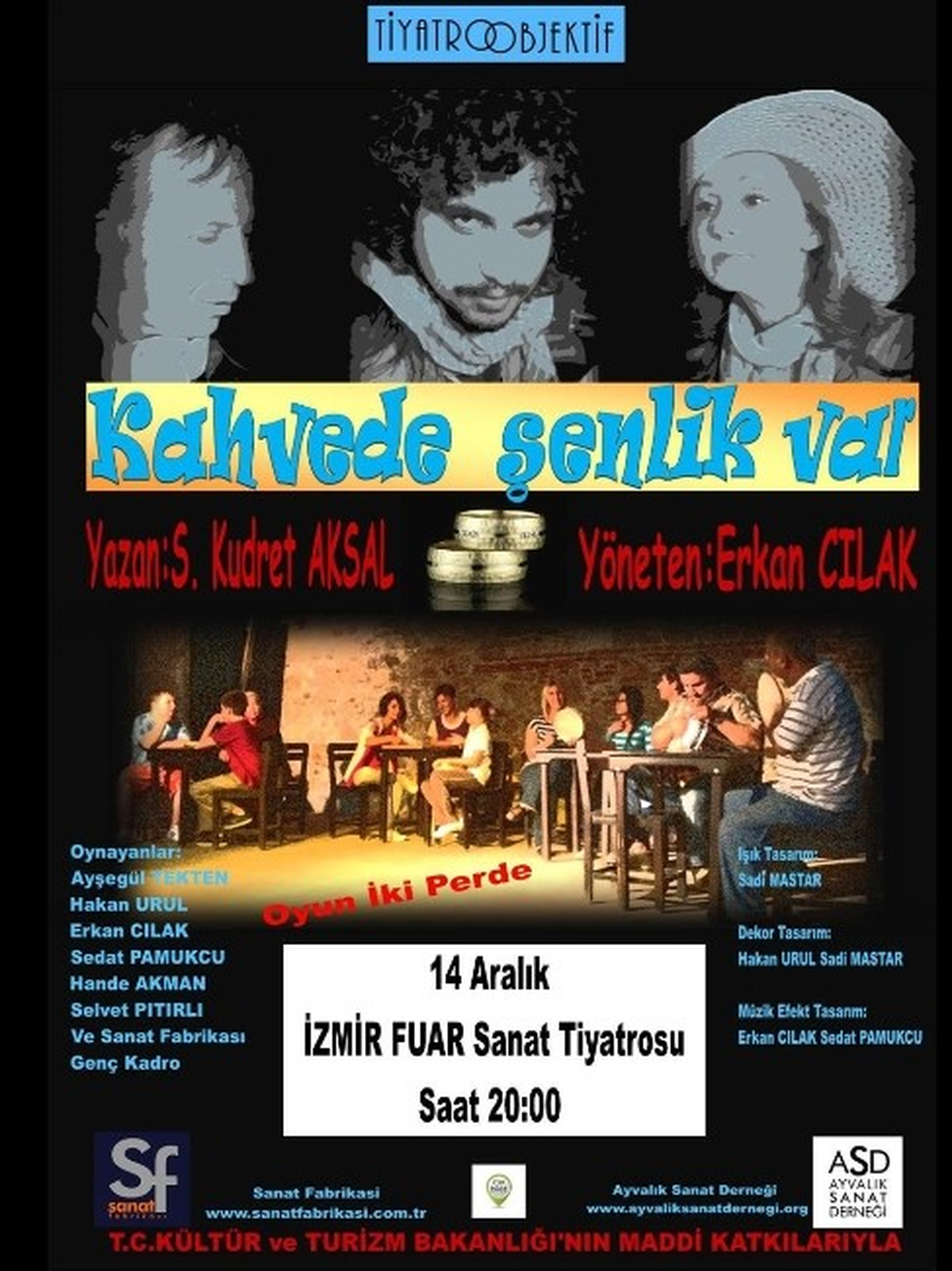 Ayvalık\'ta Tiyatro Heyecanı
