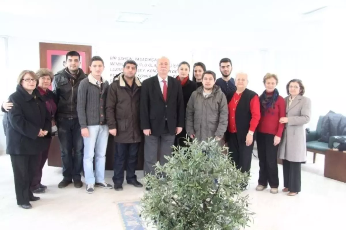 Başkan Akova'ya Çydd Ziyareti