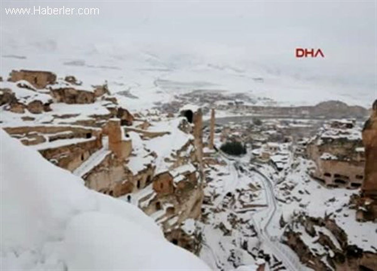 Batman Hasankeyf 50 Yıldır Böyle Kar Görmedi