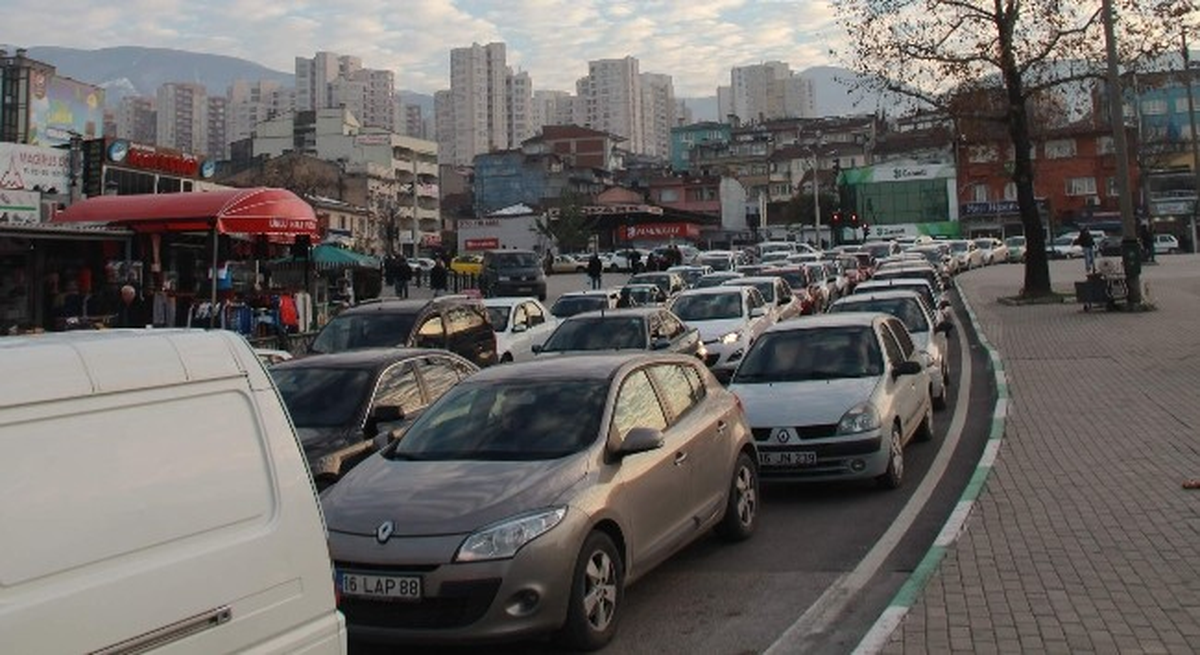 Bursa\'da Trafik Çilesi