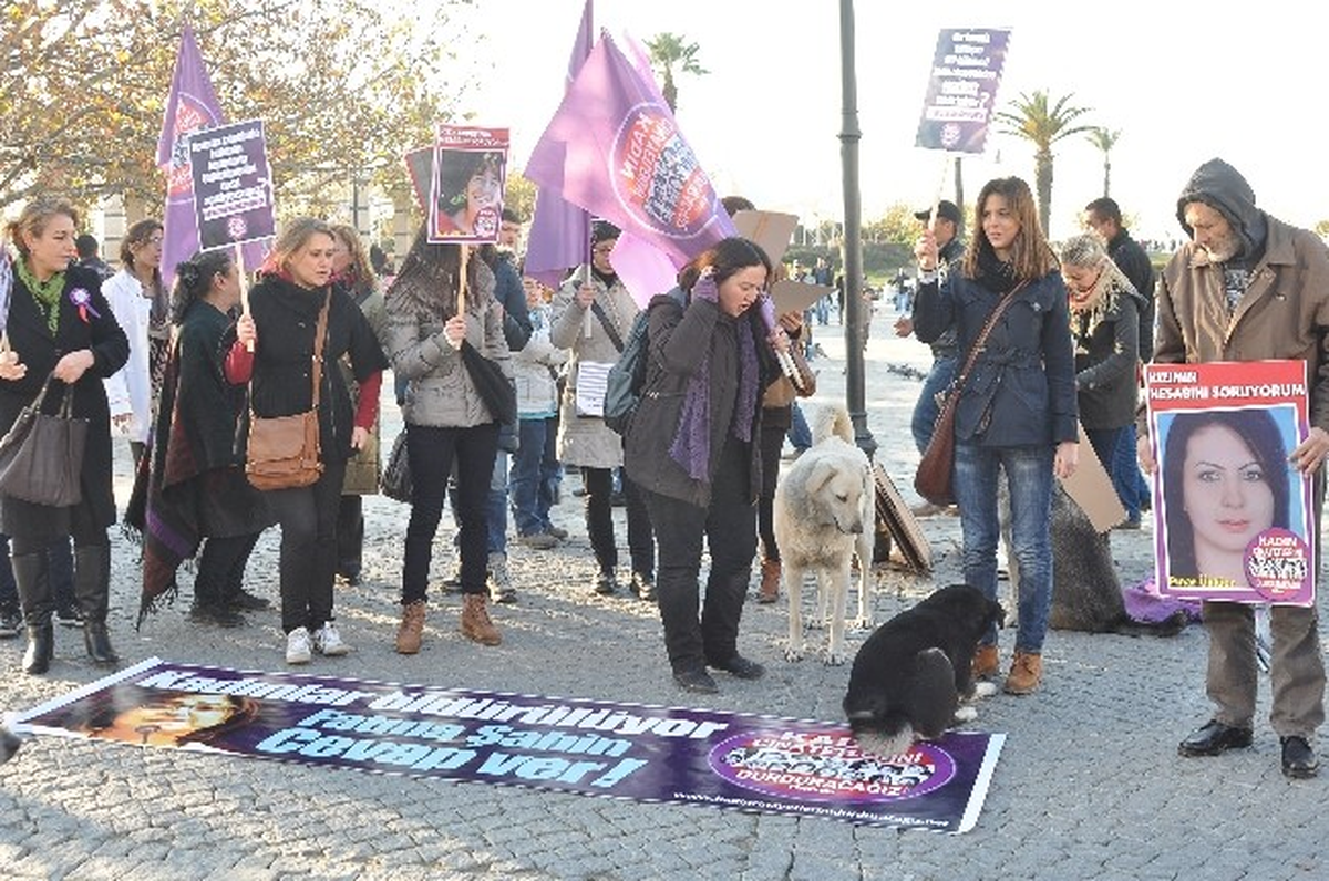 Kadın Cinayetlerini Durduracağız Platformu Eylem Yaptı