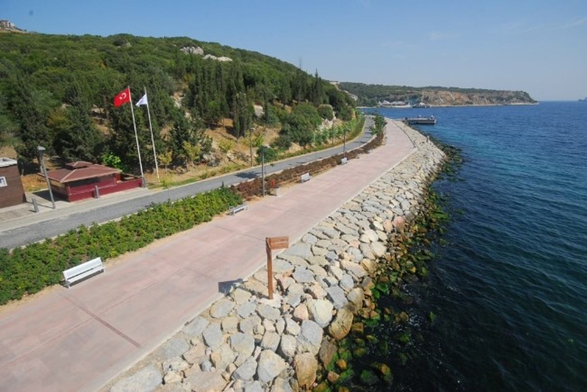 Kocaeli\'de Sahil ve Dere Kenarlarına Anroşman Taşı