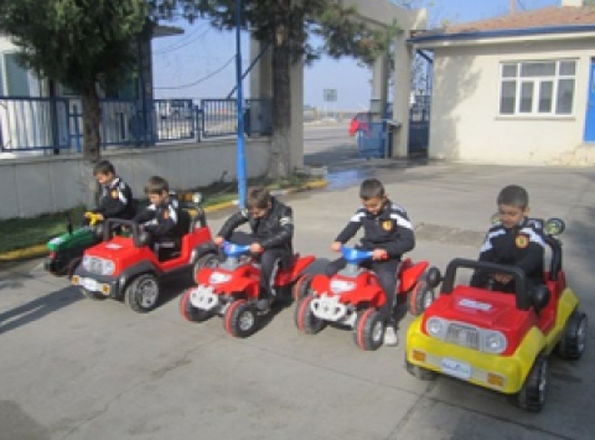 Miniklere Trafik Dersi