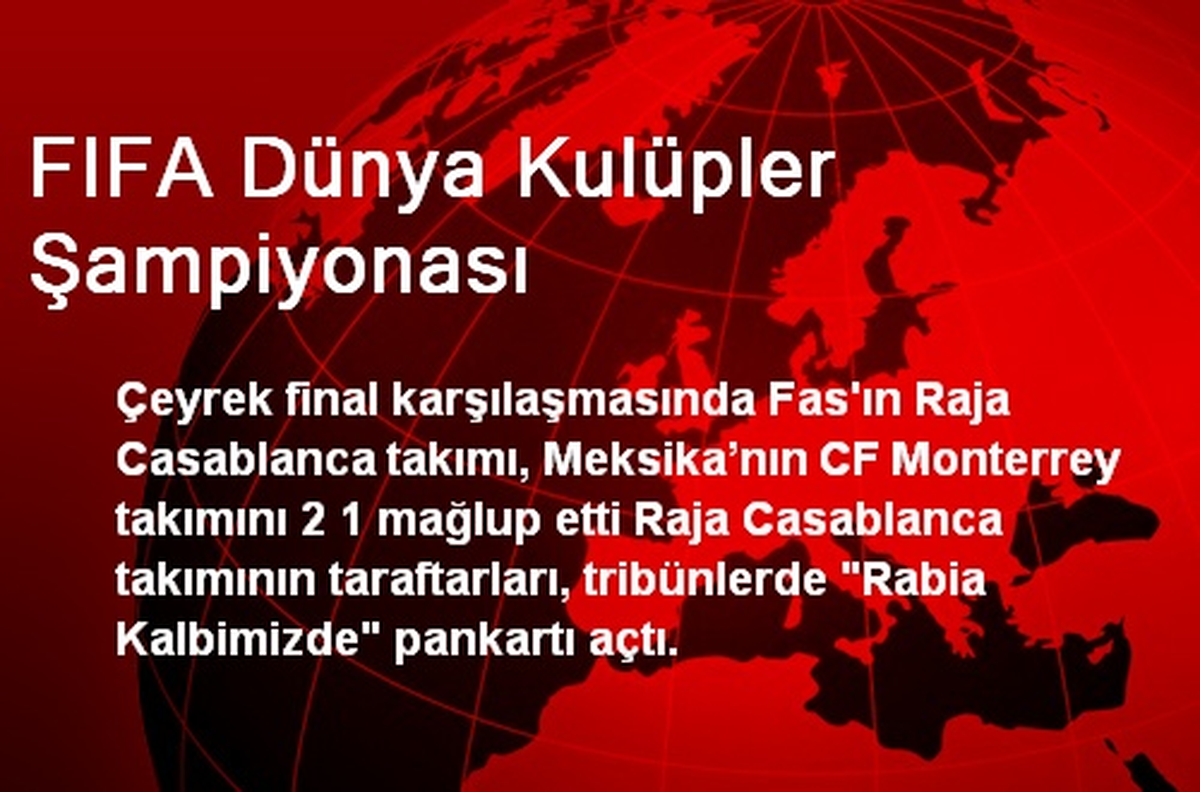 FIFA Dünya Kulüpler Şampiyonası
