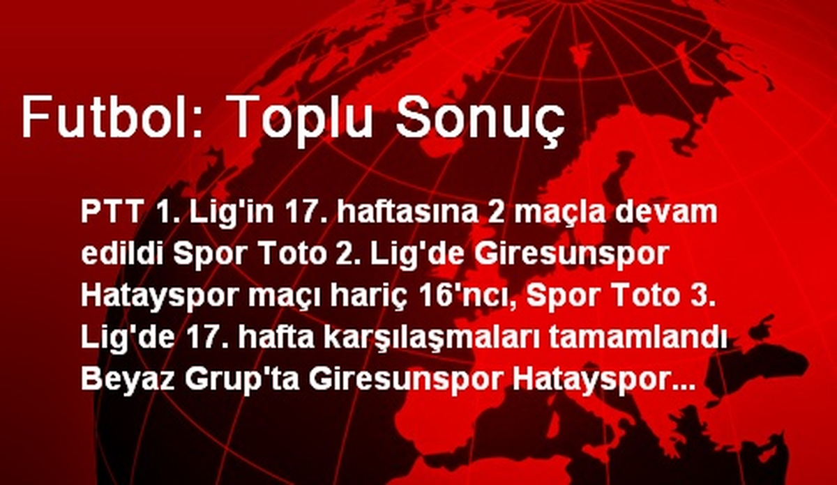 Giresunspor-Hatayspor Karşılaşması Ertelendi
