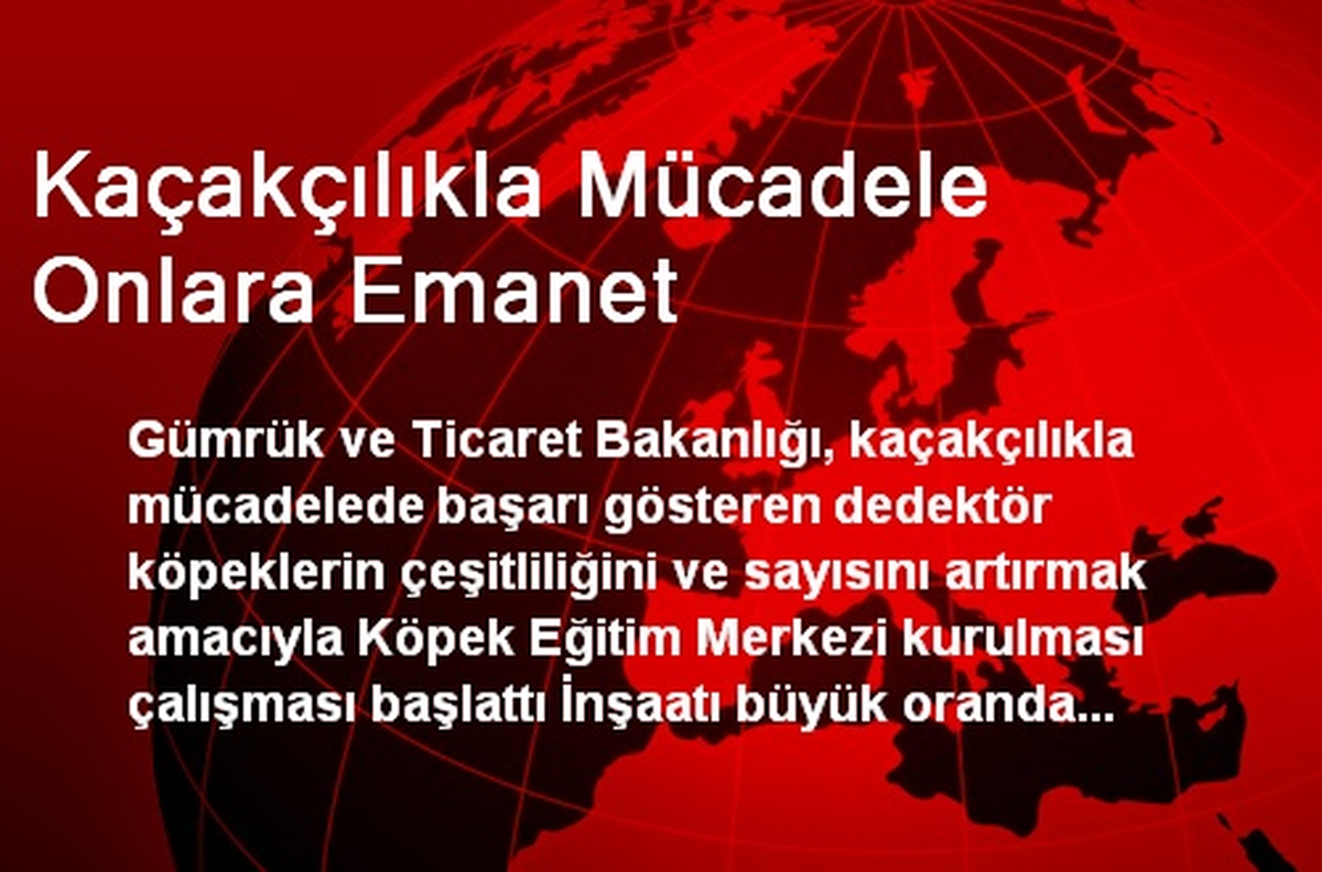Kaçakçılıkla Mücadele Onlara Emanet
