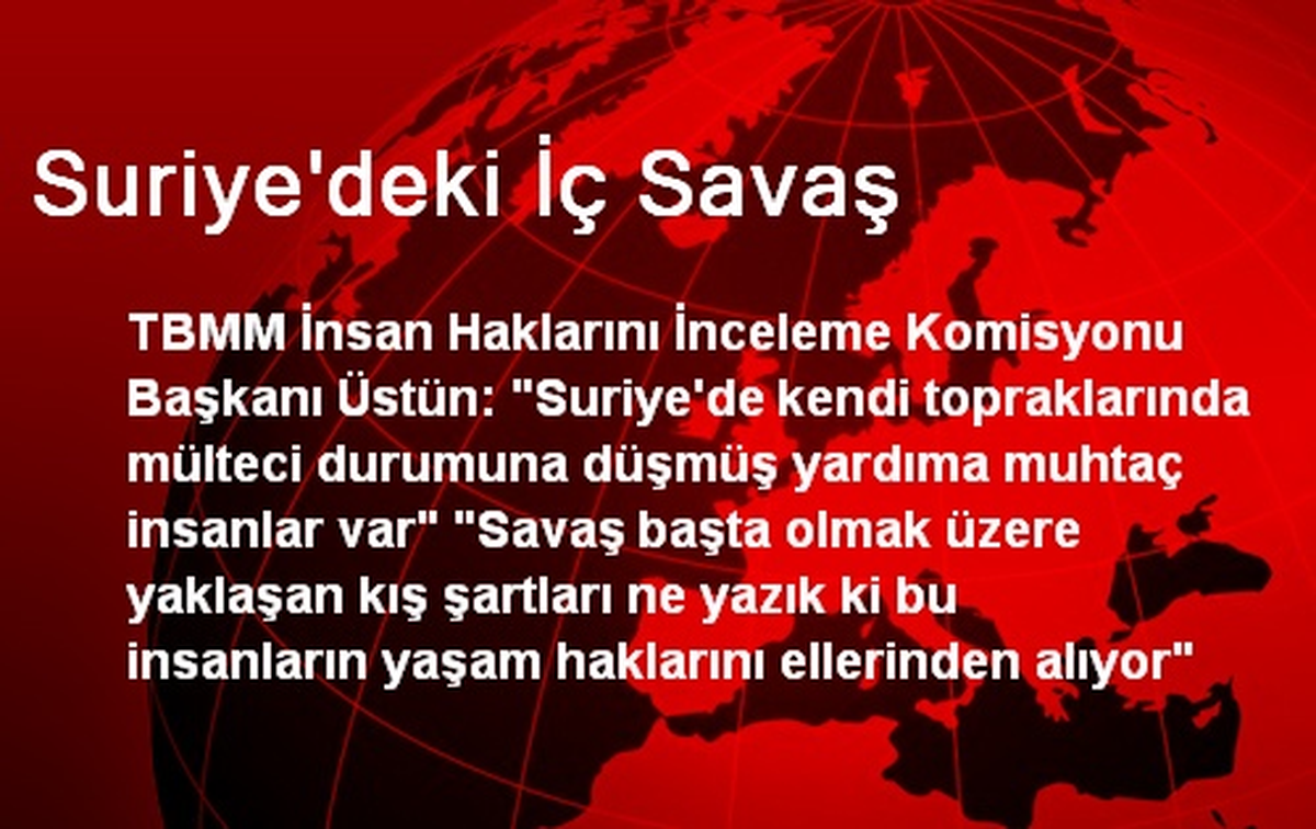 Suriye\'deki İç Savaş