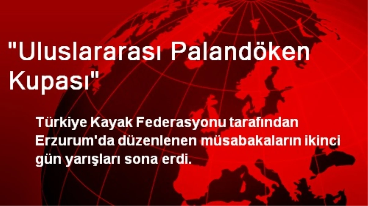 "Uluslararası Palandöken Kupası"