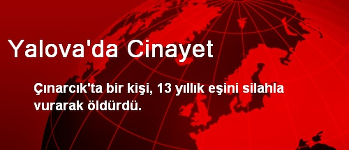 Yalova\'da Cinayet