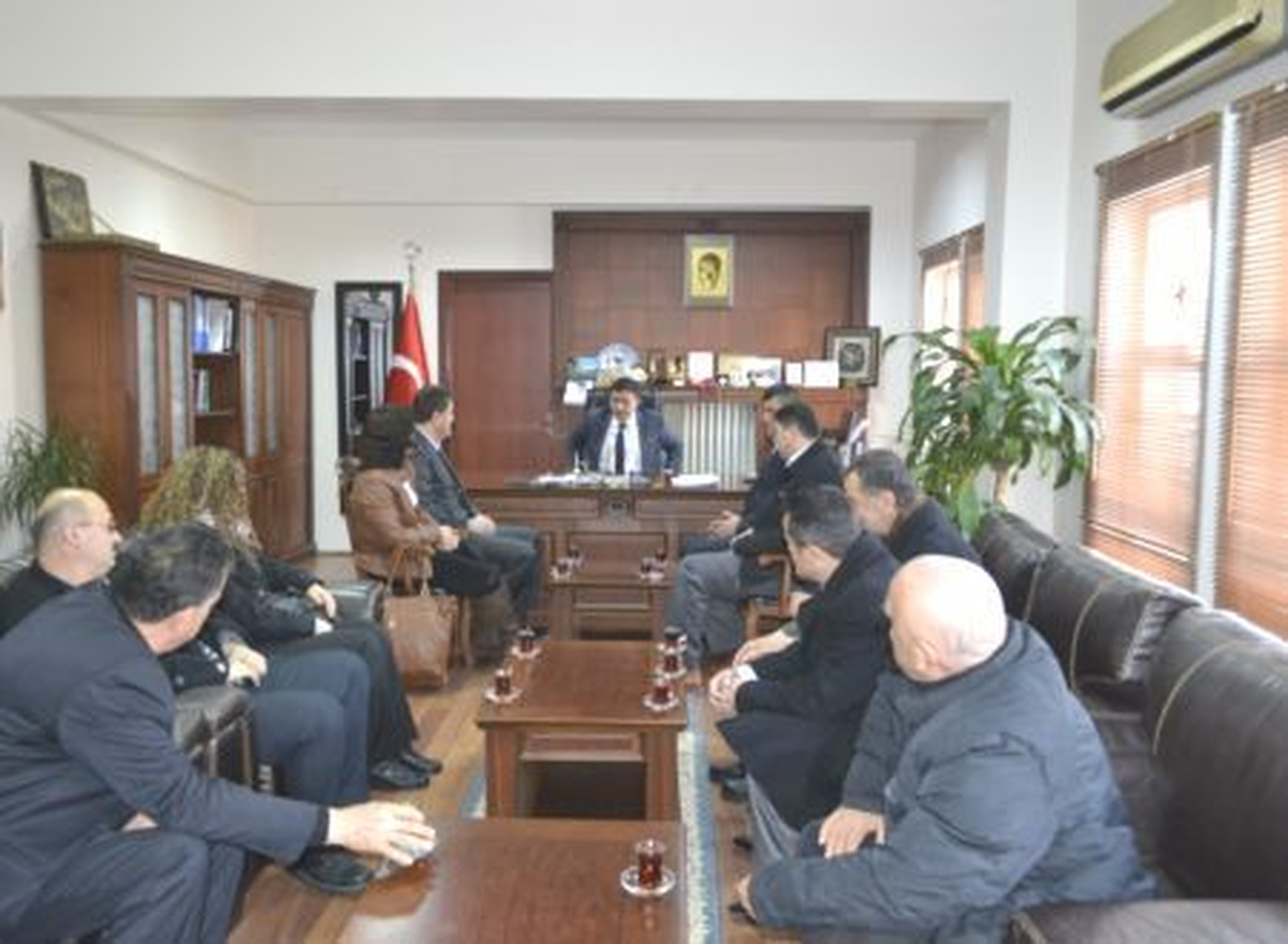 AK Parti Alaplı İlçe Başkanlığından Kaymakamlığa Ziyaret