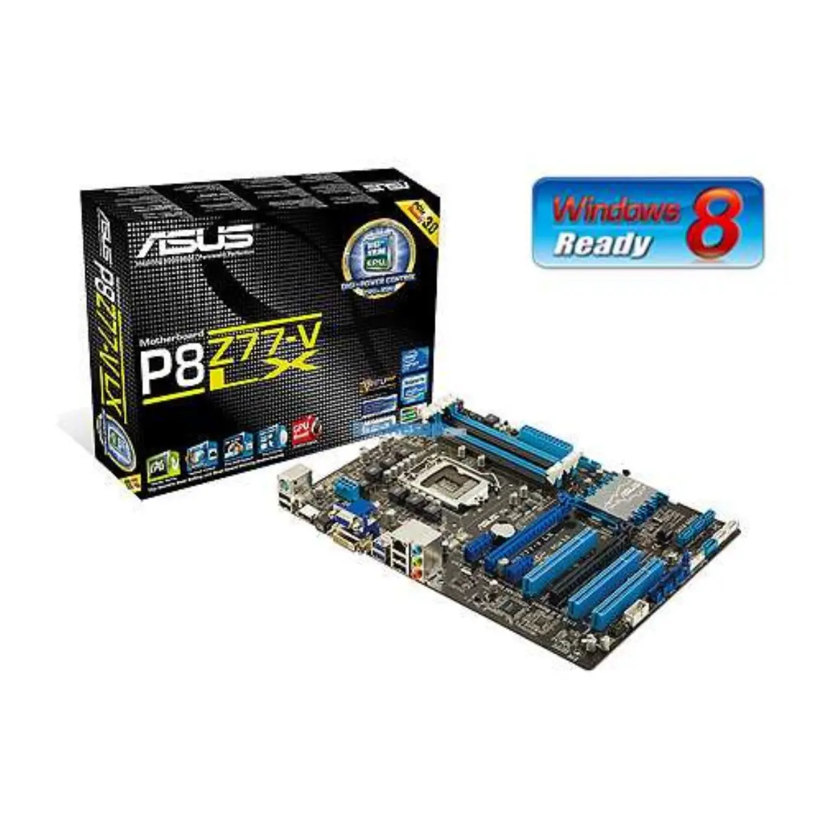 Asus P8z77-V Lx Z77 Hdmı+dvı+vga+glan+sata3+usb3