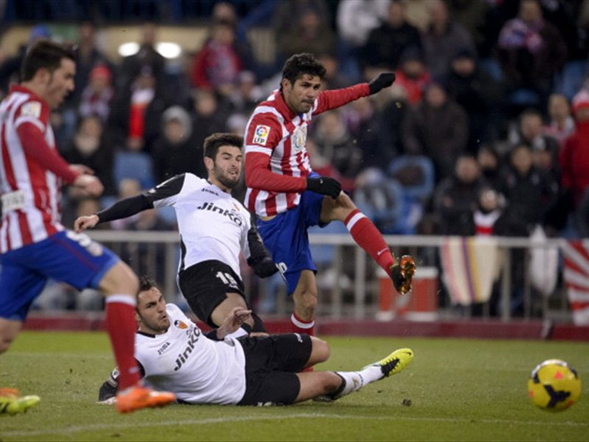 Atletico Madrid, Valencia\'yı Net Geçti: 3-0