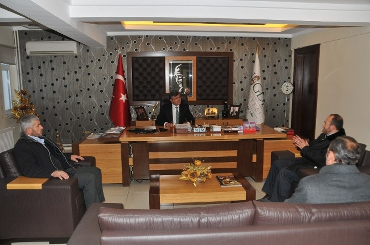 Diyanet-Sen\'den Belediye Başkanı Faruk Akdoğan\'a Ziyaret