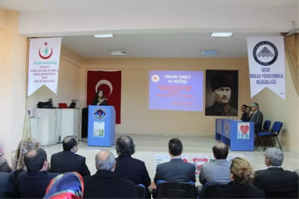 Gediz'de 'Organ Bağışı' Konferansı