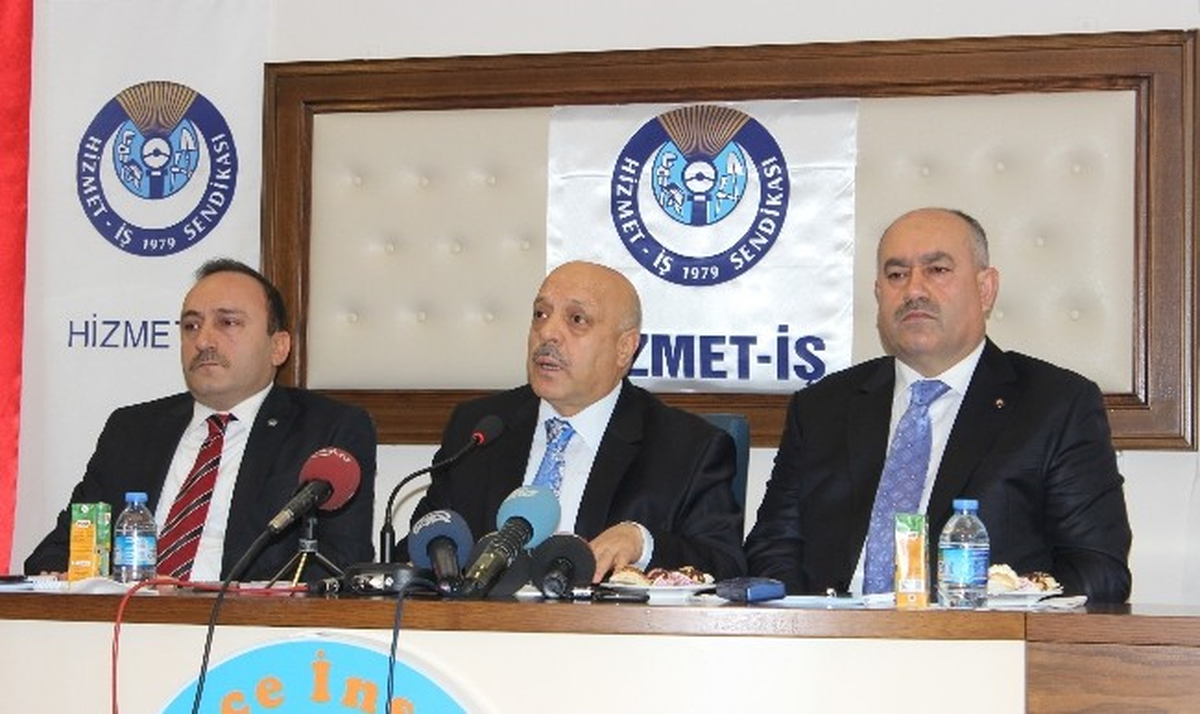 Hak-İş Genel Başkanı Arslan: "Hak-İş\'e Bağlı Hizmet-İş Sendikası 20 Milyon Liralık Yolsuzluk...
