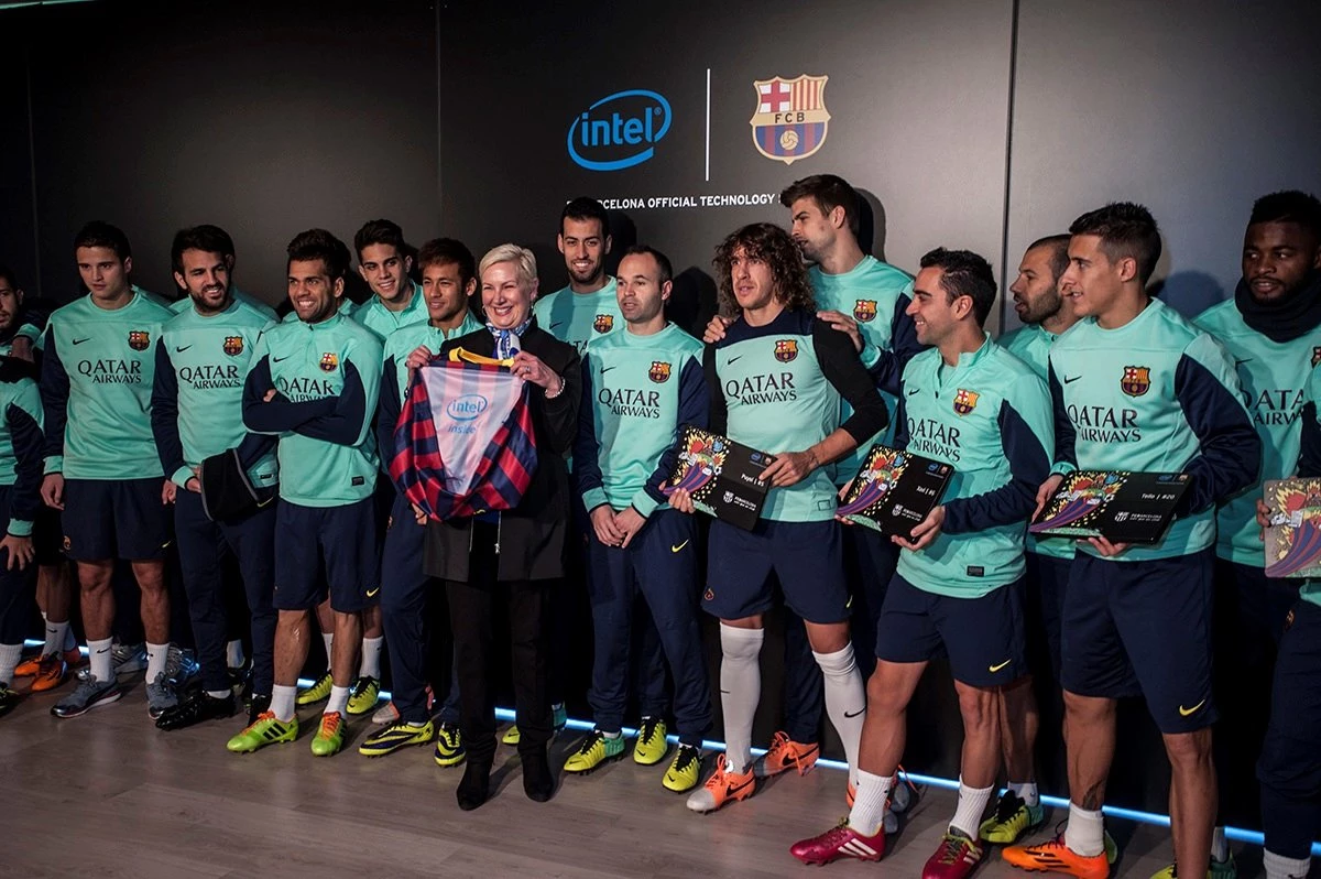 Intel FC Barcelona\'nın Teknoloji Ortağı Oldu