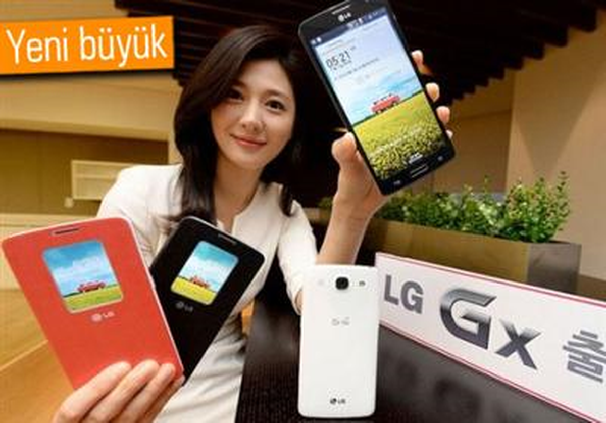 Lg\'den Büyük Ekranlı Lg Gx Geliyor