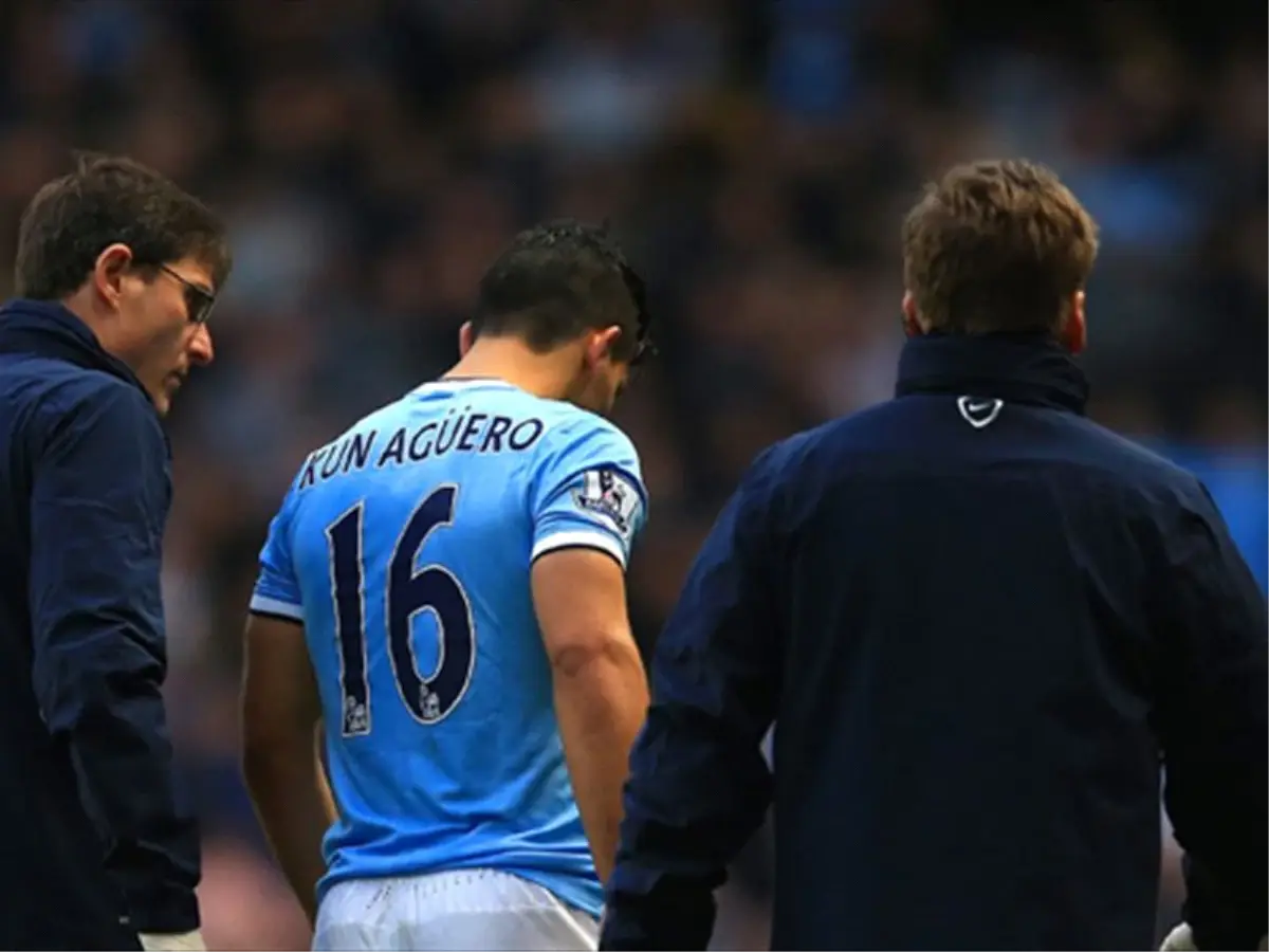 Manchester City\'de Aguero Şoku!