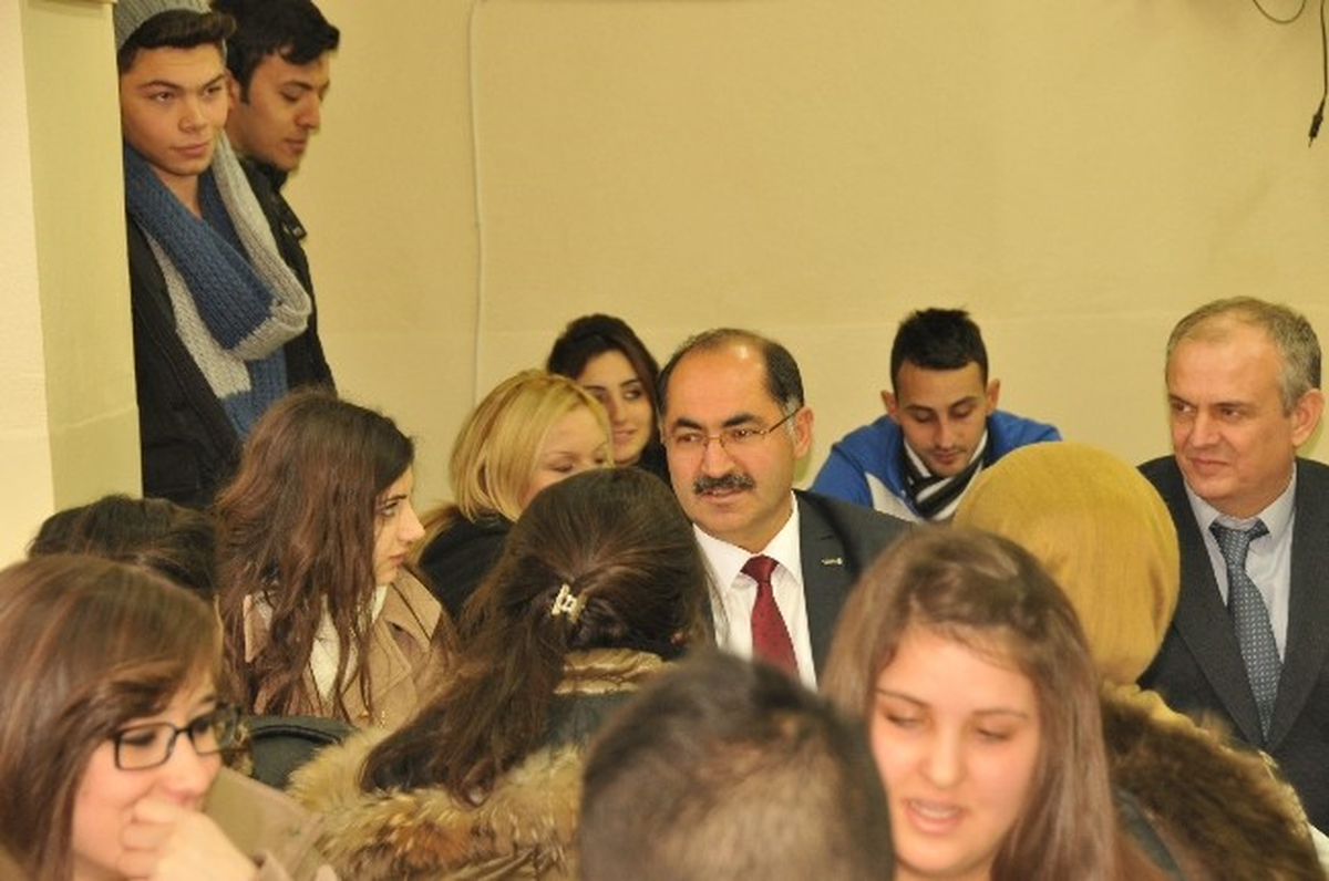 Nkü Rektörü Prof. Dr. Osman Şimşek\'ten Çerkezköy Myo\'ya Ziyaret