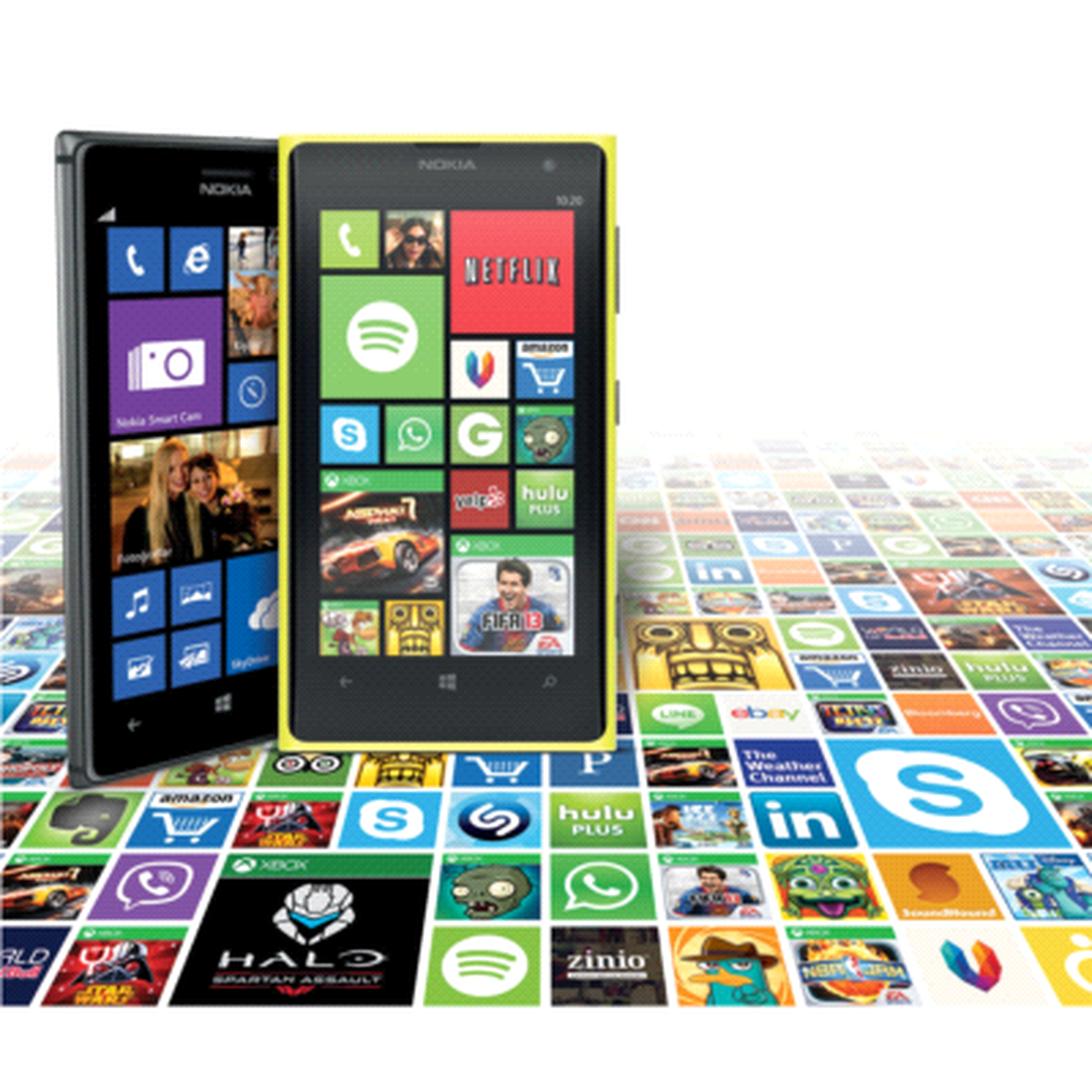Nokia Lumia 925 veya Nokia Lumia 1020 Alan Herkese 50 TL\'lik Uygulama Hediye