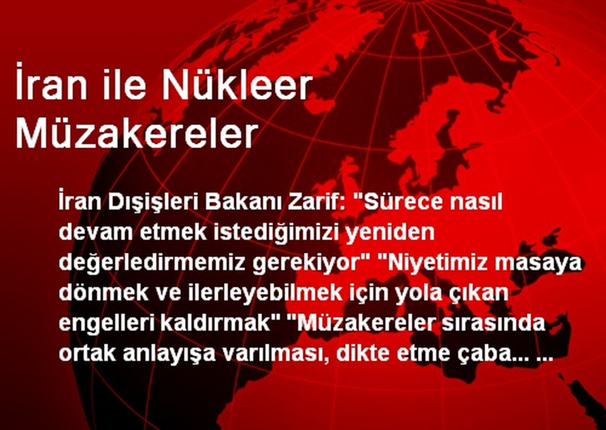İran ile Nükleer Müzakereler
