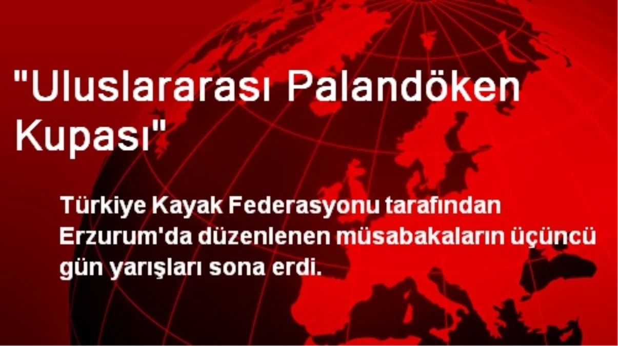 "Uluslararası Palandöken Kupası"