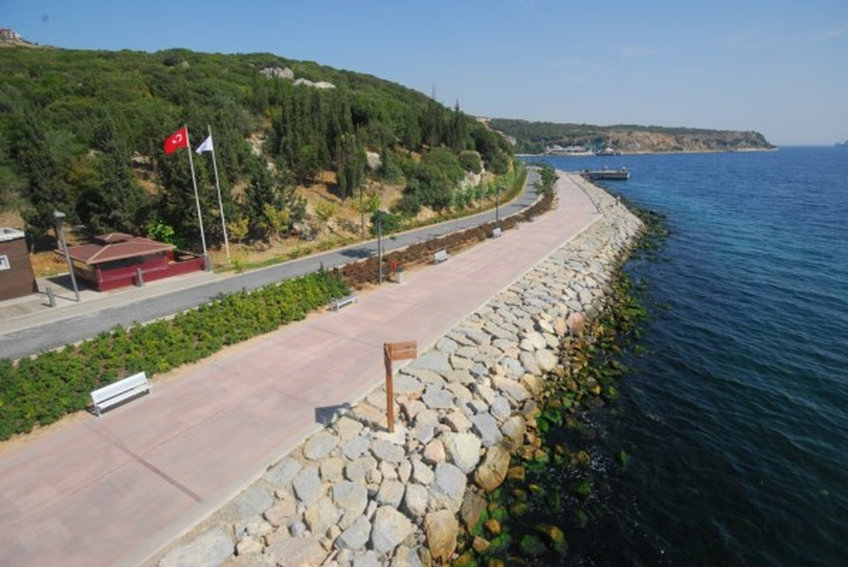 Sahil ve Dere Kenarlarına Anroşman Taşı