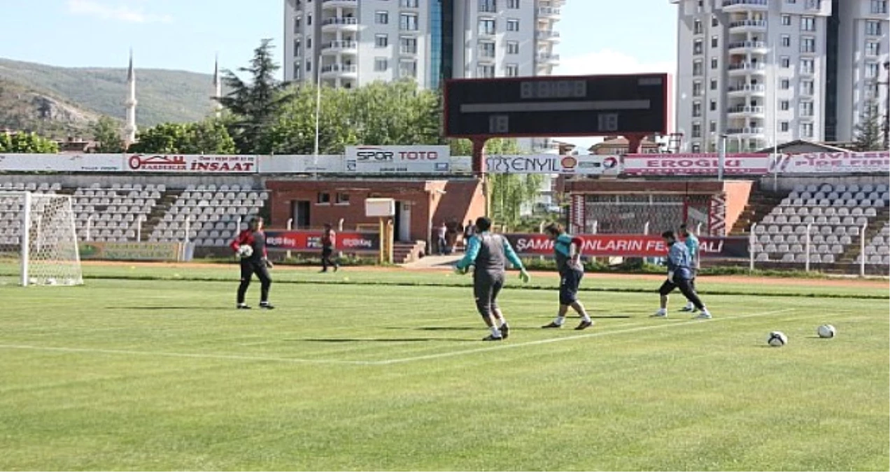 Tokatspor, Kayserispor Maçı Hazırlıklarını Sürdürüyor