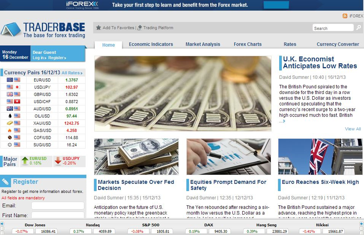 Traderbase.com, Kilit Forex Haber ve Analizleri ile İforex Yatırımcılarının Hizmetinde