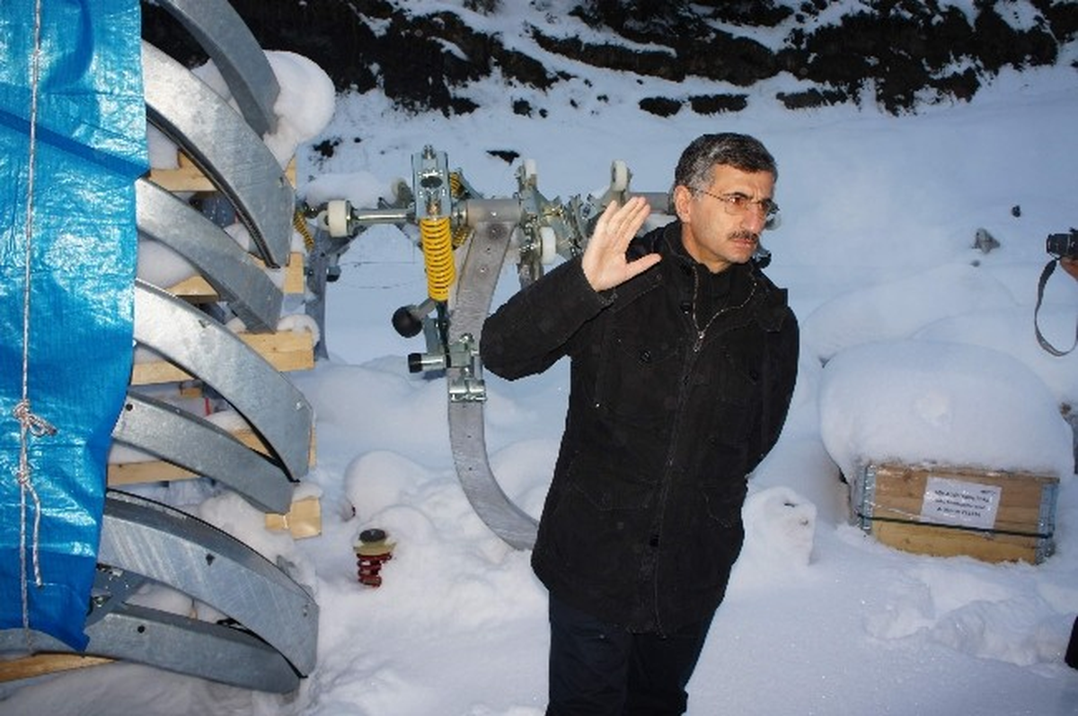 Vali Bektaş, Yurduntepe Kayak Tesislerini İnceledi