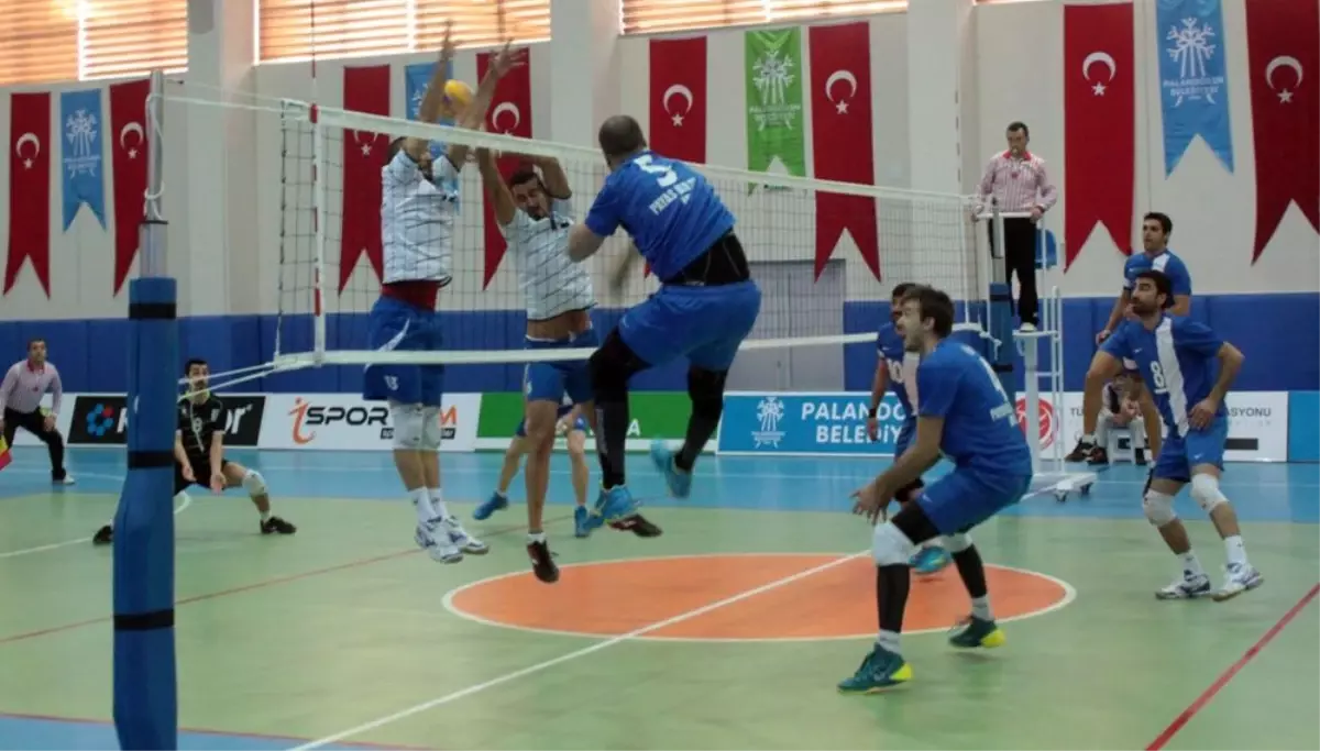 Voleybol Erkekler 2. Ligi<br/>palandöken Belediyespor Evinde Galip