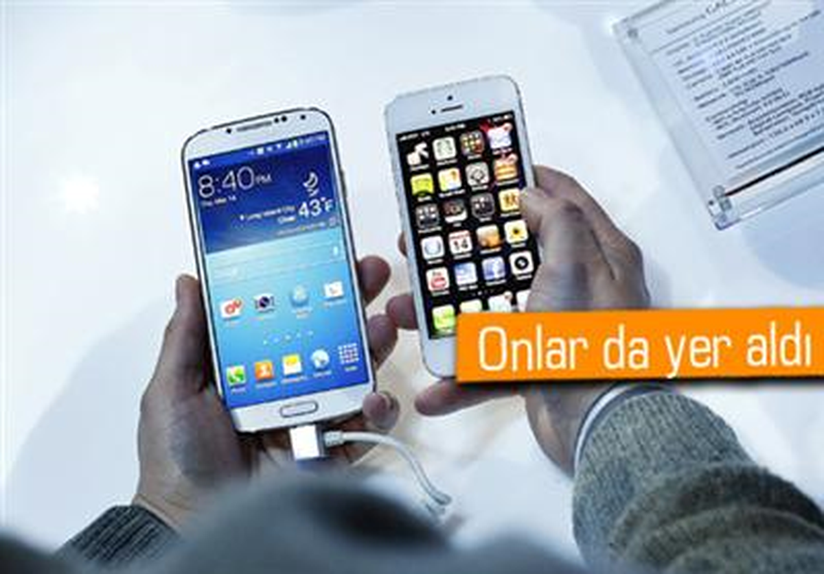 2013\'te En Çok Arananlar Listesinde İphone 5s ve Galaxy S4 de Yer Aldı