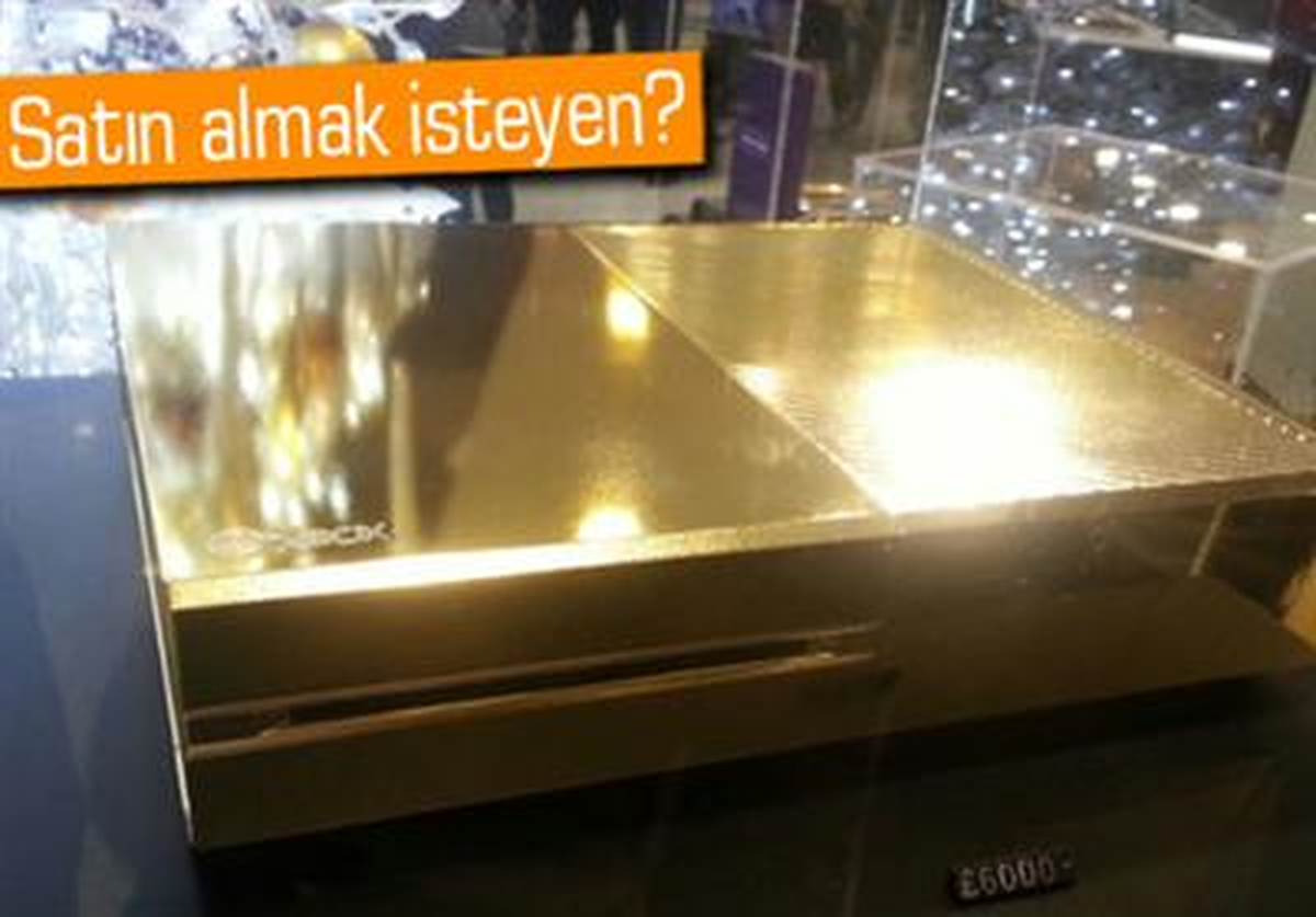 24 Ayar Altın Kaplamalı Xbox One Satışa Sunuldu