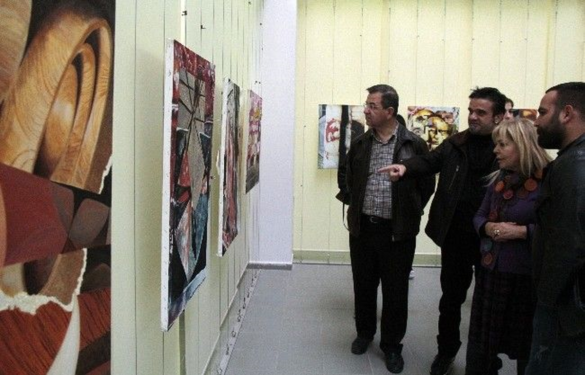 PAÜ Öğrencileri Akdeniz Üniversitesinde Sergi Açtı
