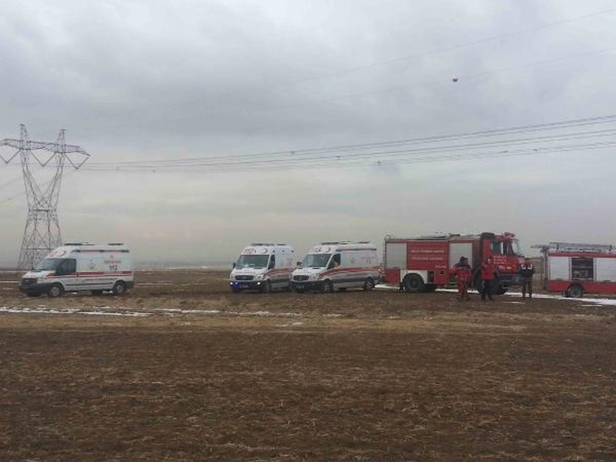 Ankara\'da Askeri Helikopter Düştü (3)