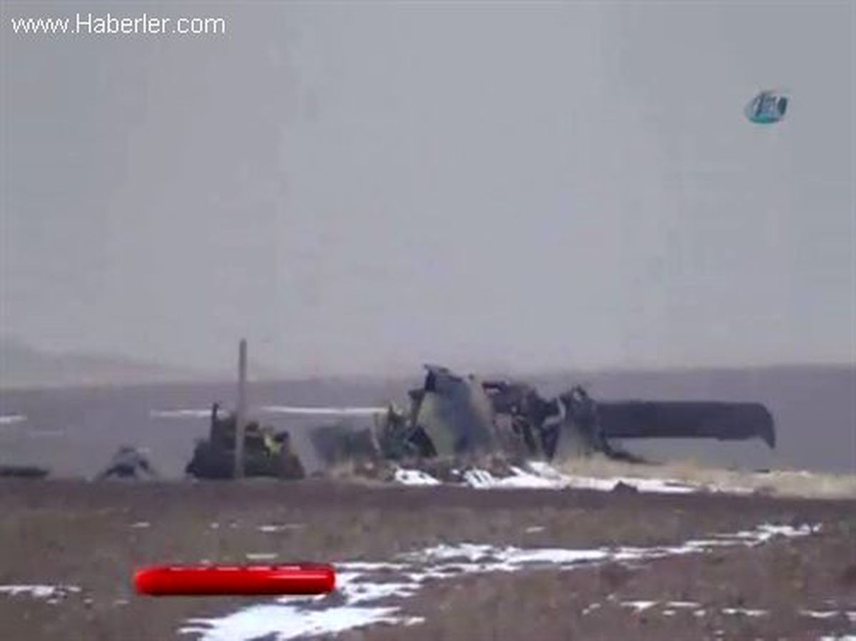 Askeri Helikopter Düştü